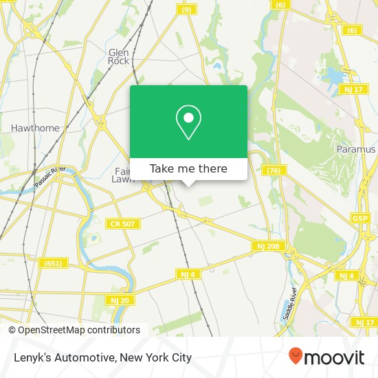 Mapa de Lenyk's Automotive