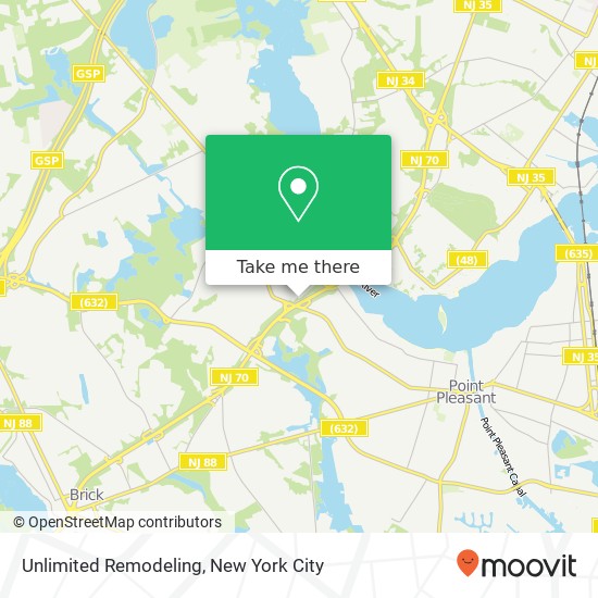 Mapa de Unlimited Remodeling