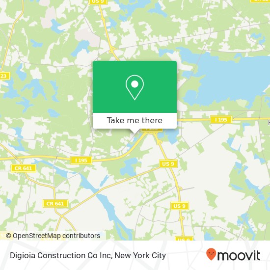 Mapa de Digioia Construction Co Inc