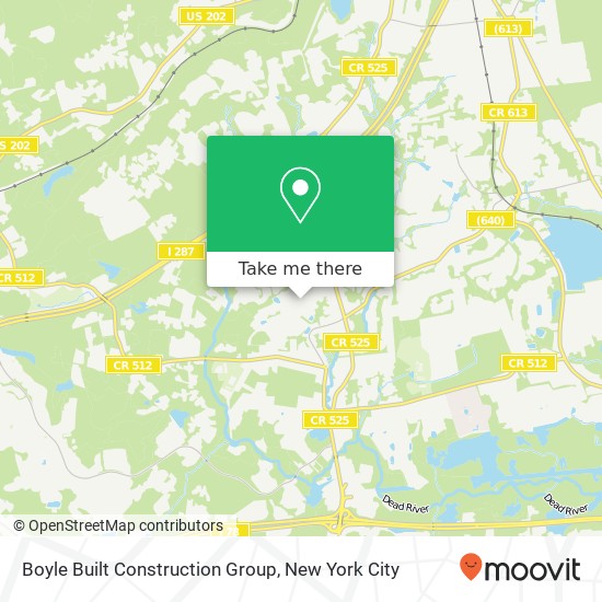 Boyle Built Construction Group map