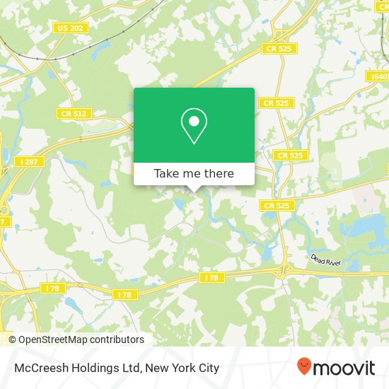 McCreesh Holdings Ltd map