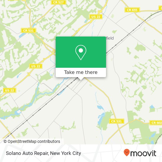 Mapa de Solano Auto Repair