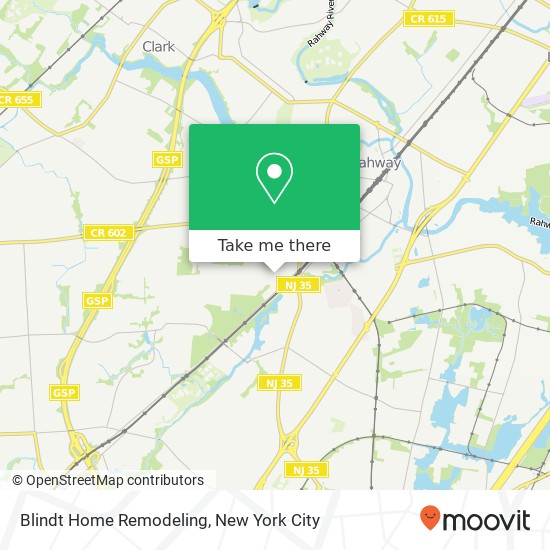 Blindt Home Remodeling map