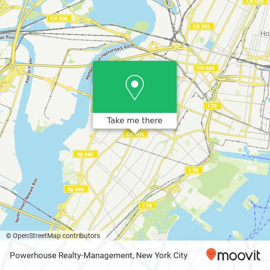 Mapa de Powerhouse Realty-Management