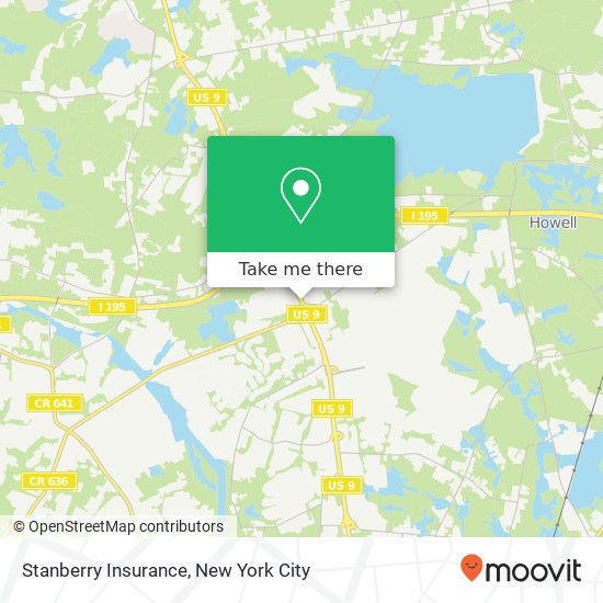 Stanberry Insurance map