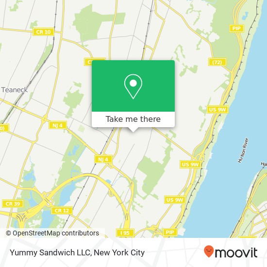 Yummy Sandwich LLC map