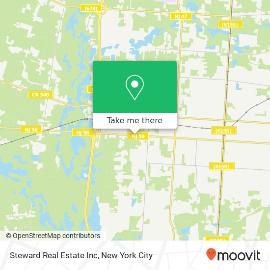 Steward Real Estate Inc map