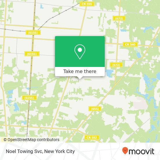Mapa de Noel Towing Svc