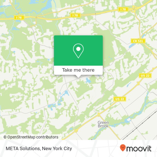 META Solutions map