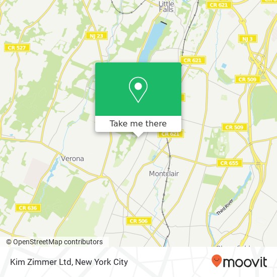 Mapa de Kim Zimmer Ltd