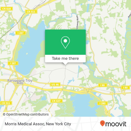 Morris Medical Assoc map