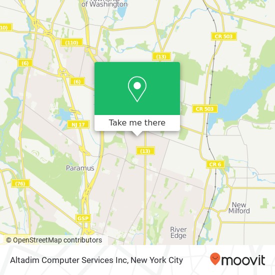 Mapa de Altadim Computer Services Inc