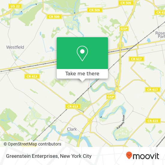 Mapa de Greenstein Enterprises