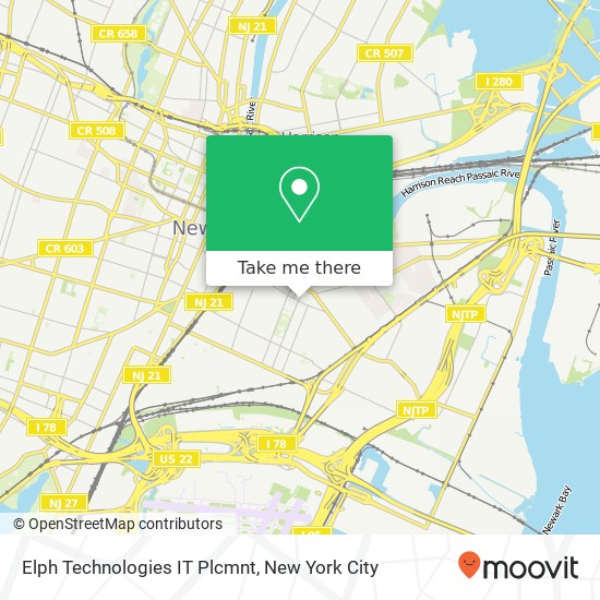 Mapa de Elph Technologies IT Plcmnt