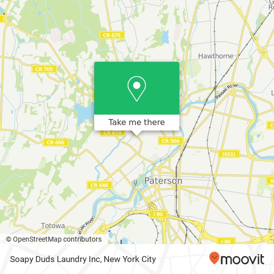 Soapy Duds Laundry Inc map