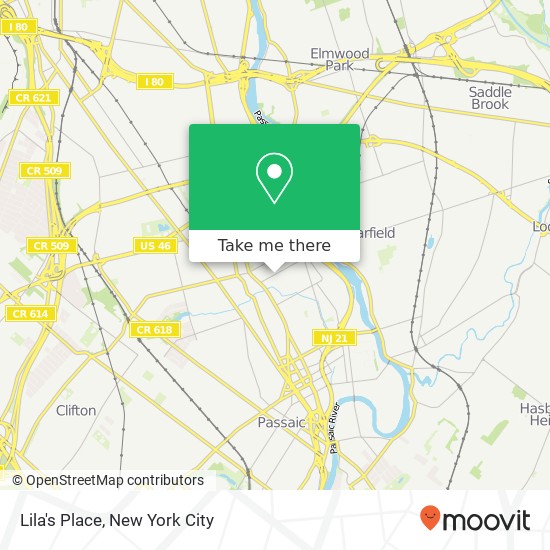Mapa de Lila's Place