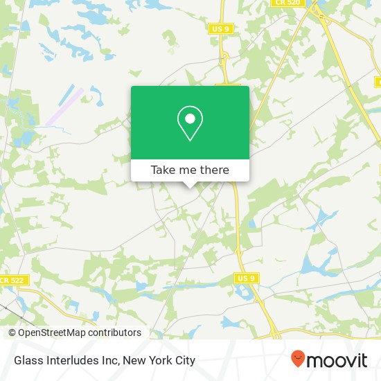 Glass Interludes Inc map