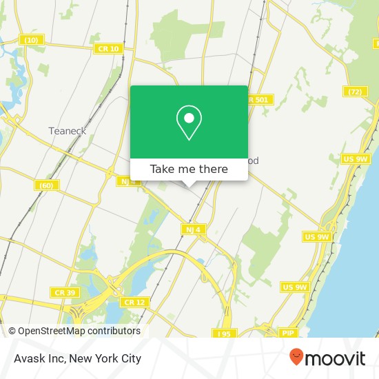 Avask Inc map