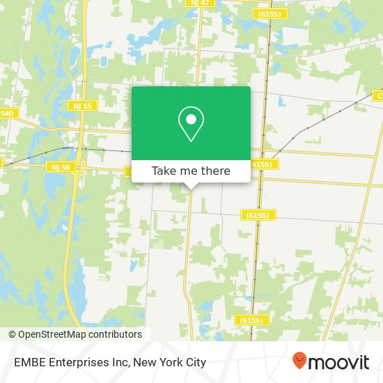 EMBE Enterprises Inc map