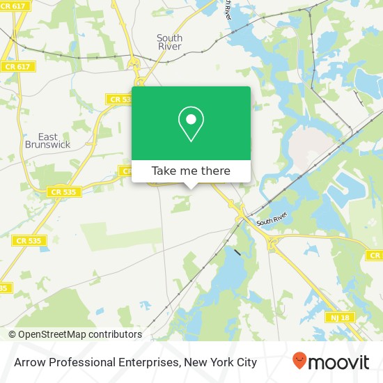 Arrow Professional Enterprises map