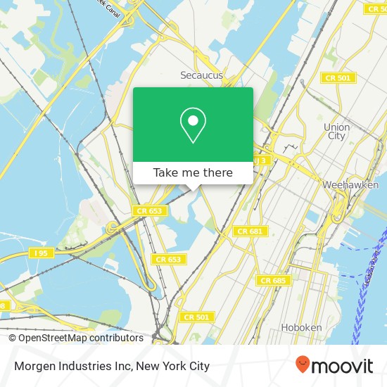 Morgen Industries Inc map