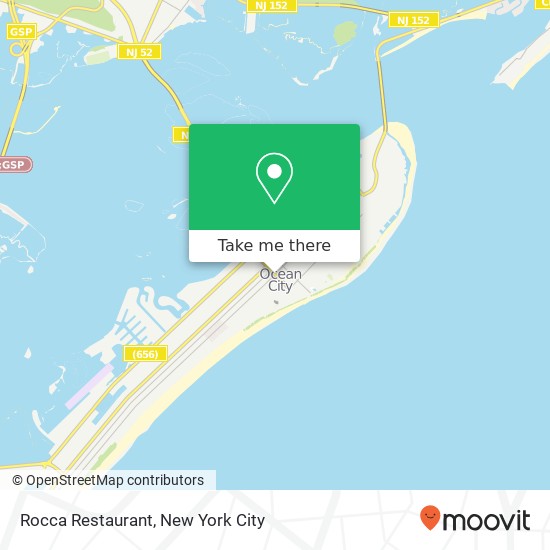 Rocca Restaurant map