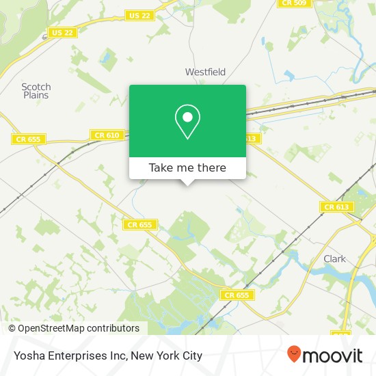 Yosha Enterprises Inc map