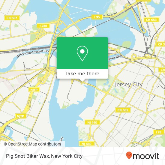 Pig Snot Biker Wax map