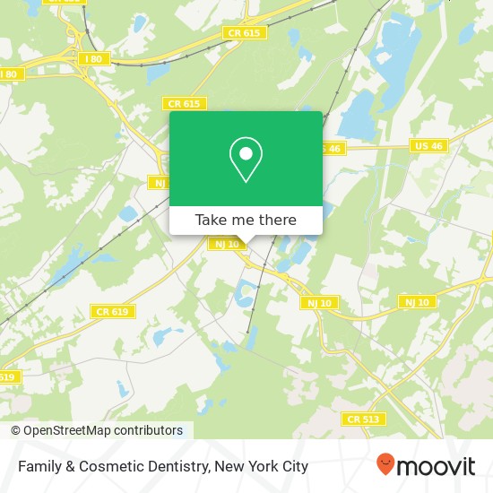 Mapa de Family & Cosmetic Dentistry