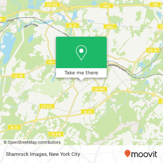 Mapa de Shamrock Images