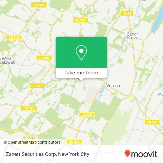 Zanett Securities Corp map