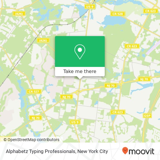 Alphabetz Typing Professionals map