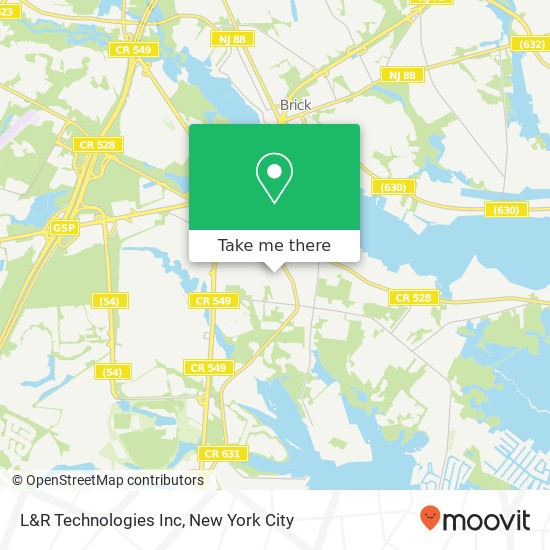 Mapa de L&R Technologies Inc