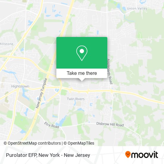 Purolator EFP map