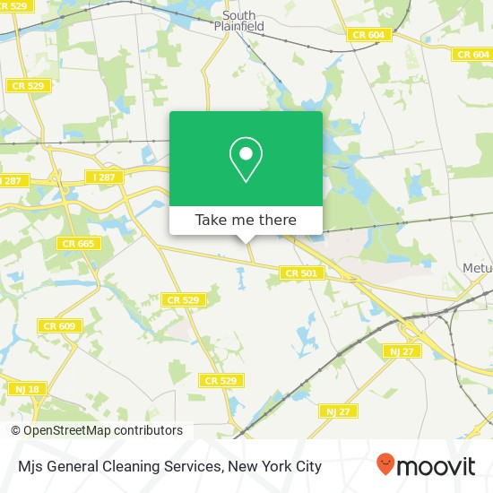 Mapa de Mjs General Cleaning Services