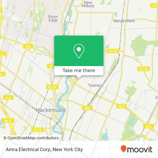 Amra Electrical Corp map