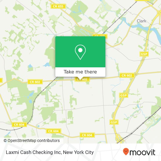 Laxmi Cash Checking Inc map