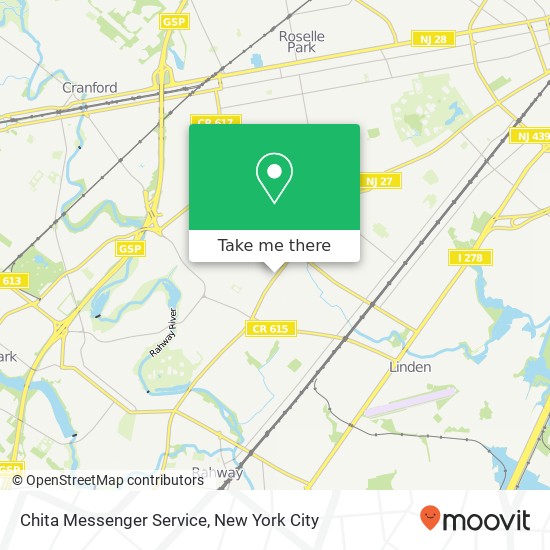 Mapa de Chita Messenger Service