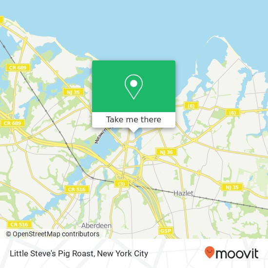 Little Steve's Pig Roast map