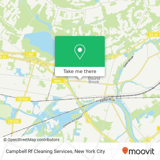Campbell Rf Cleaning Services map