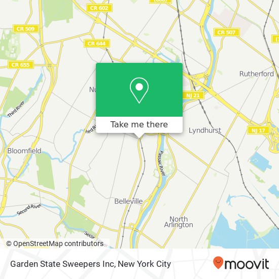 Garden State Sweepers Inc map