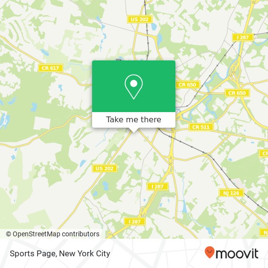 Sports Page map