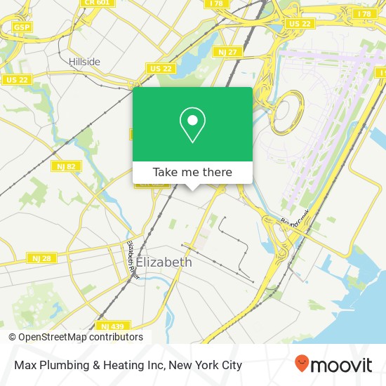 Max Plumbing & Heating Inc map