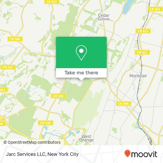 Mapa de Jarc Services LLC