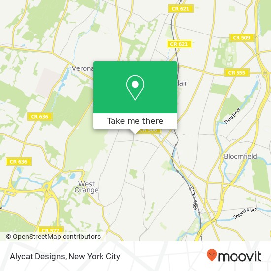 Alycat Designs map