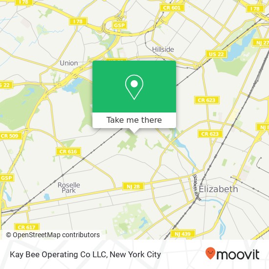 Kay Bee Operating Co LLC map