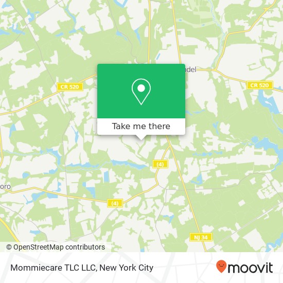 Mommiecare TLC LLC map