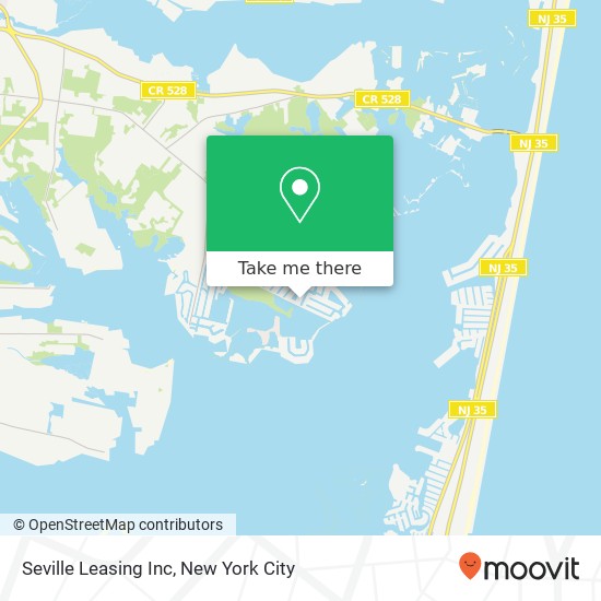 Seville Leasing Inc map