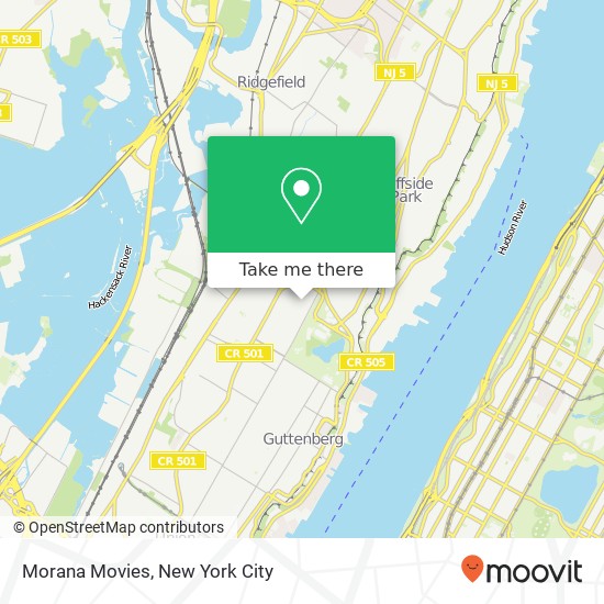 Morana Movies map