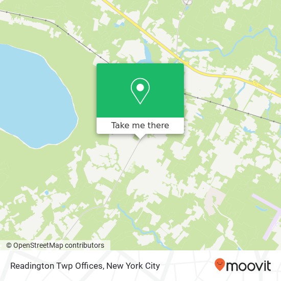 Mapa de Readington Twp Offices